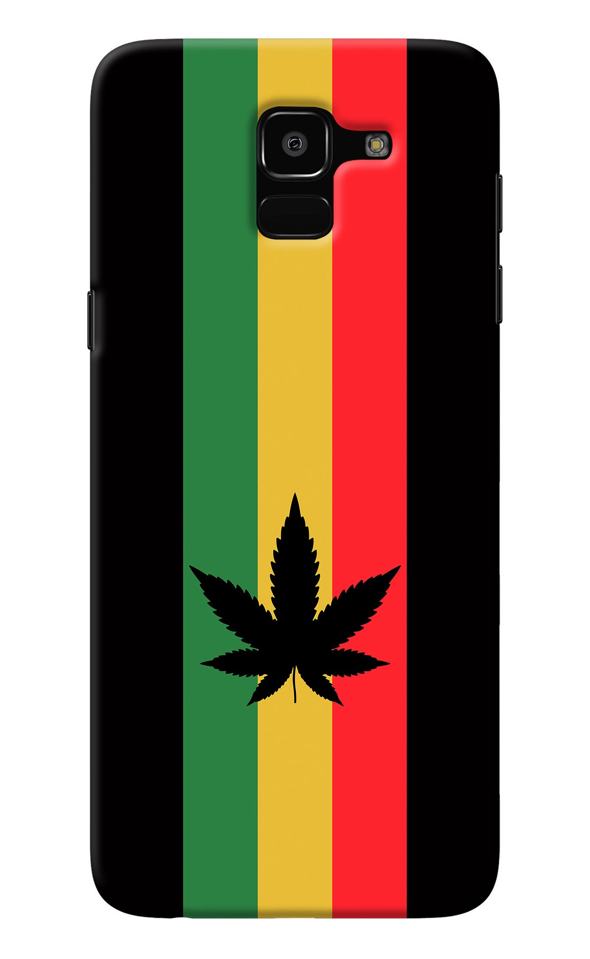 Weed Flag Samsung J6 Back Cover