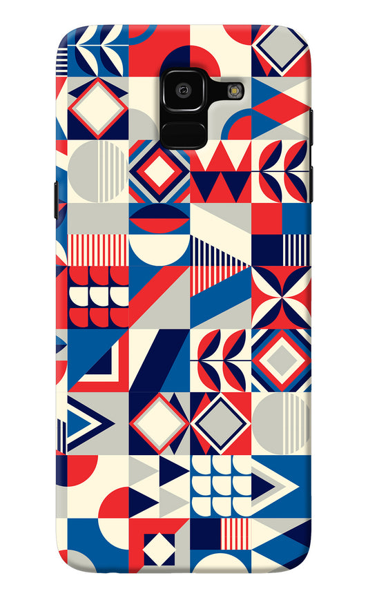 Colorful Pattern Samsung J6 Back Cover