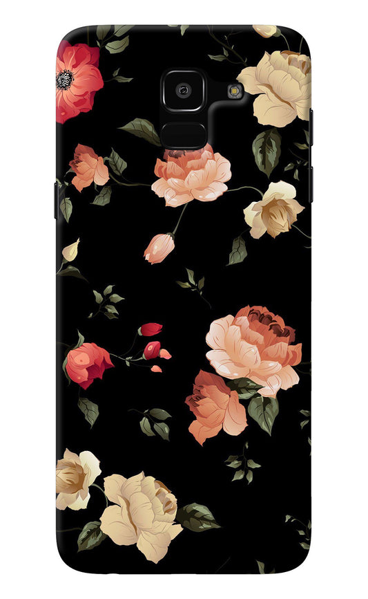 Flowers Samsung J6 Back Cover