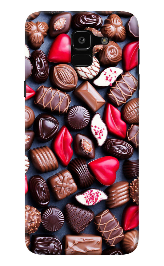 Chocolates Samsung J6 Back Cover