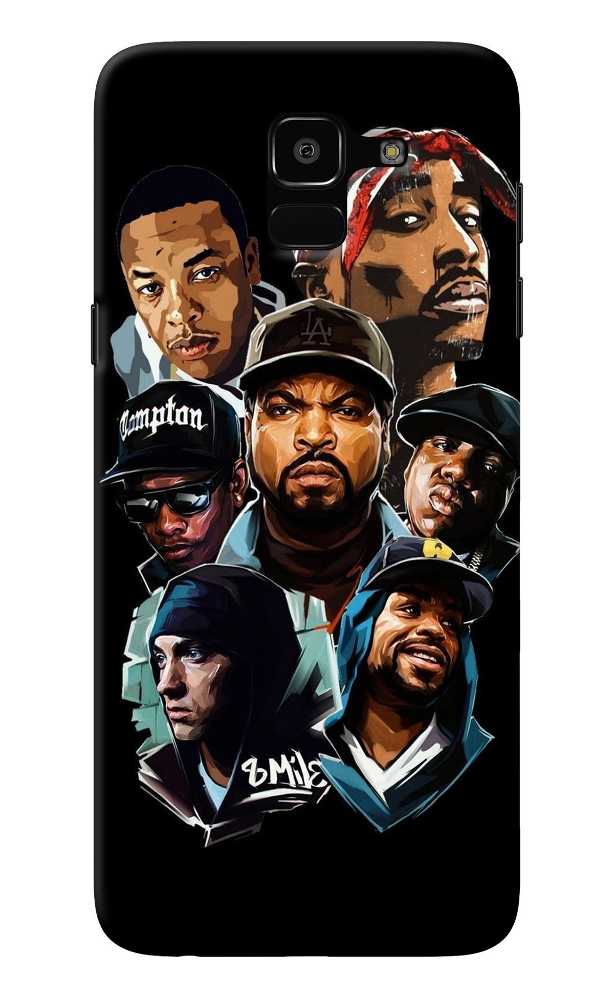 Rappers Samsung J6 Back Cover