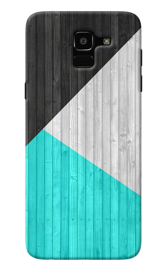 Wooden Abstract Samsung J6 Back Cover