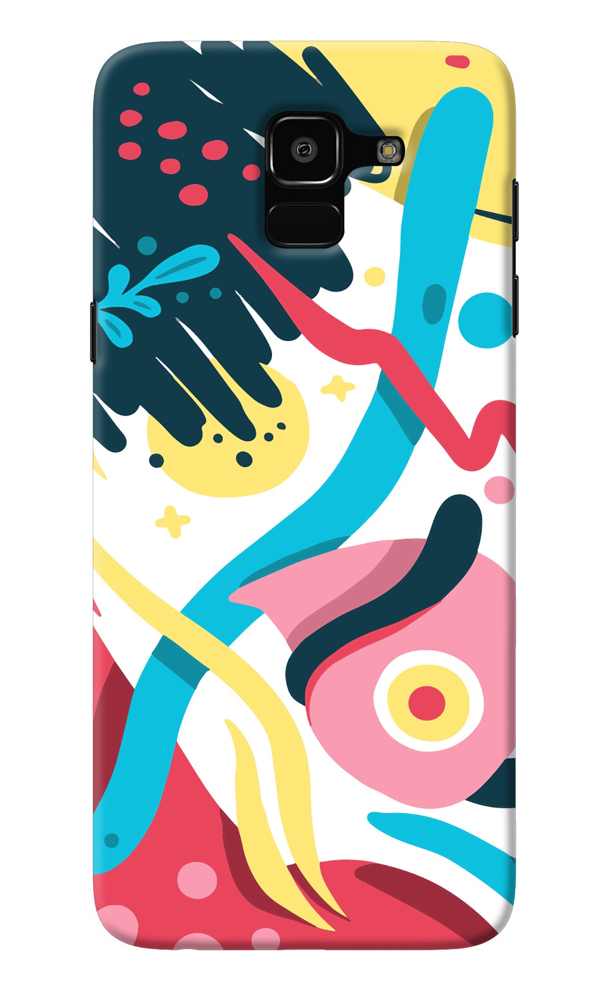 Trippy Samsung J6 Back Cover