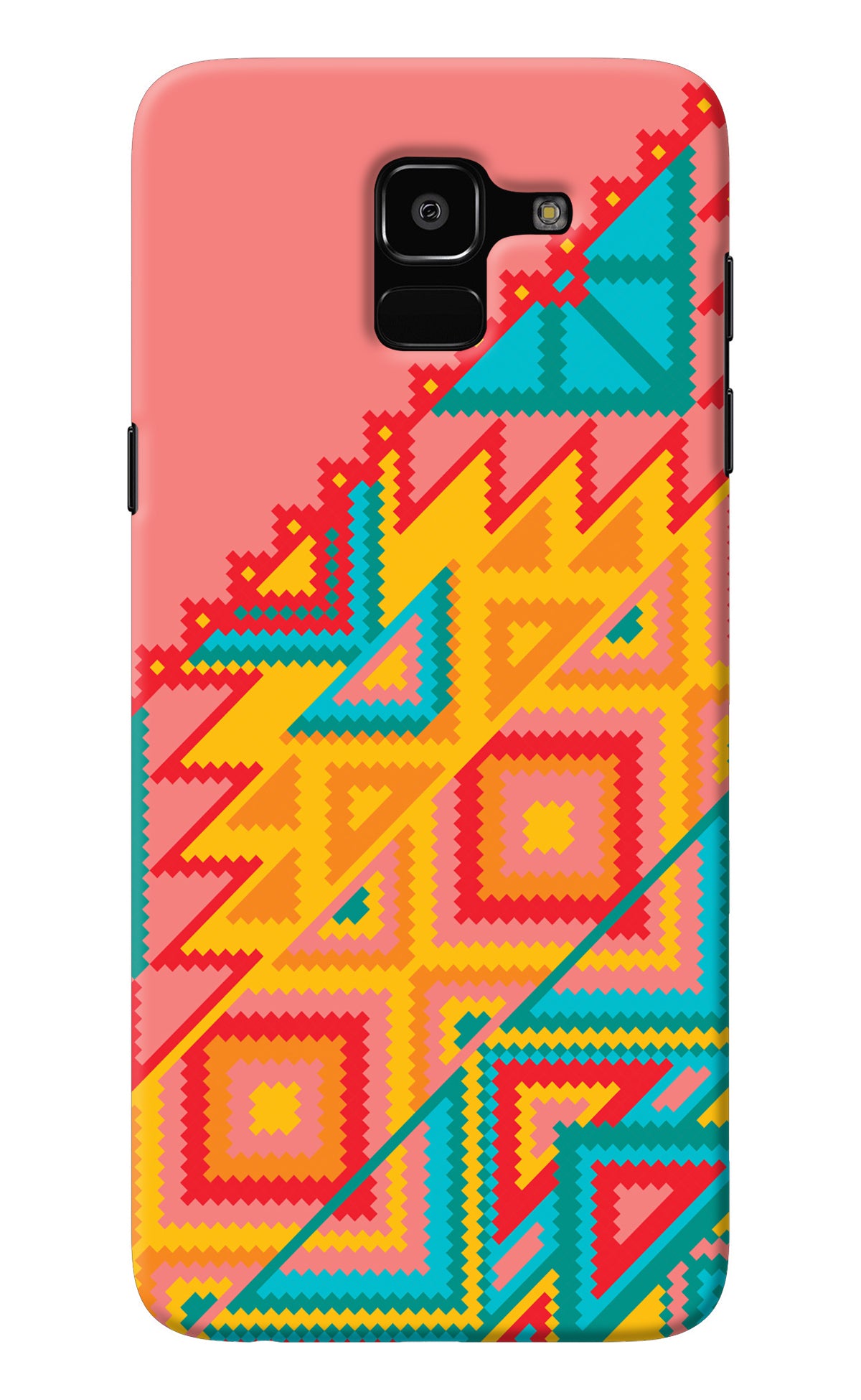 Aztec Tribal Samsung J6 Back Cover