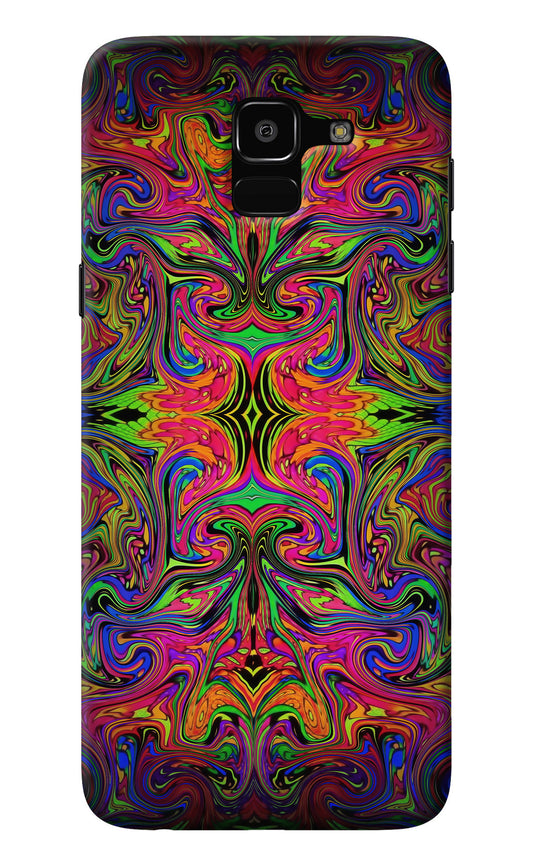 Psychedelic Art Samsung J6 Back Cover