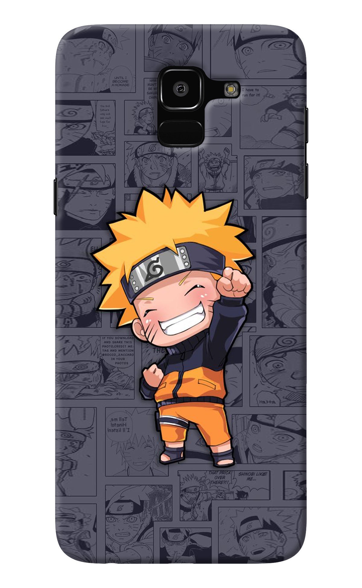 Chota Naruto Samsung J6 Back Cover