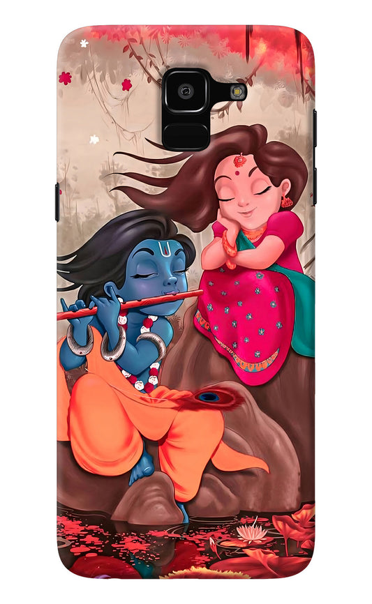 Radhe Krishna Samsung J6 Back Cover