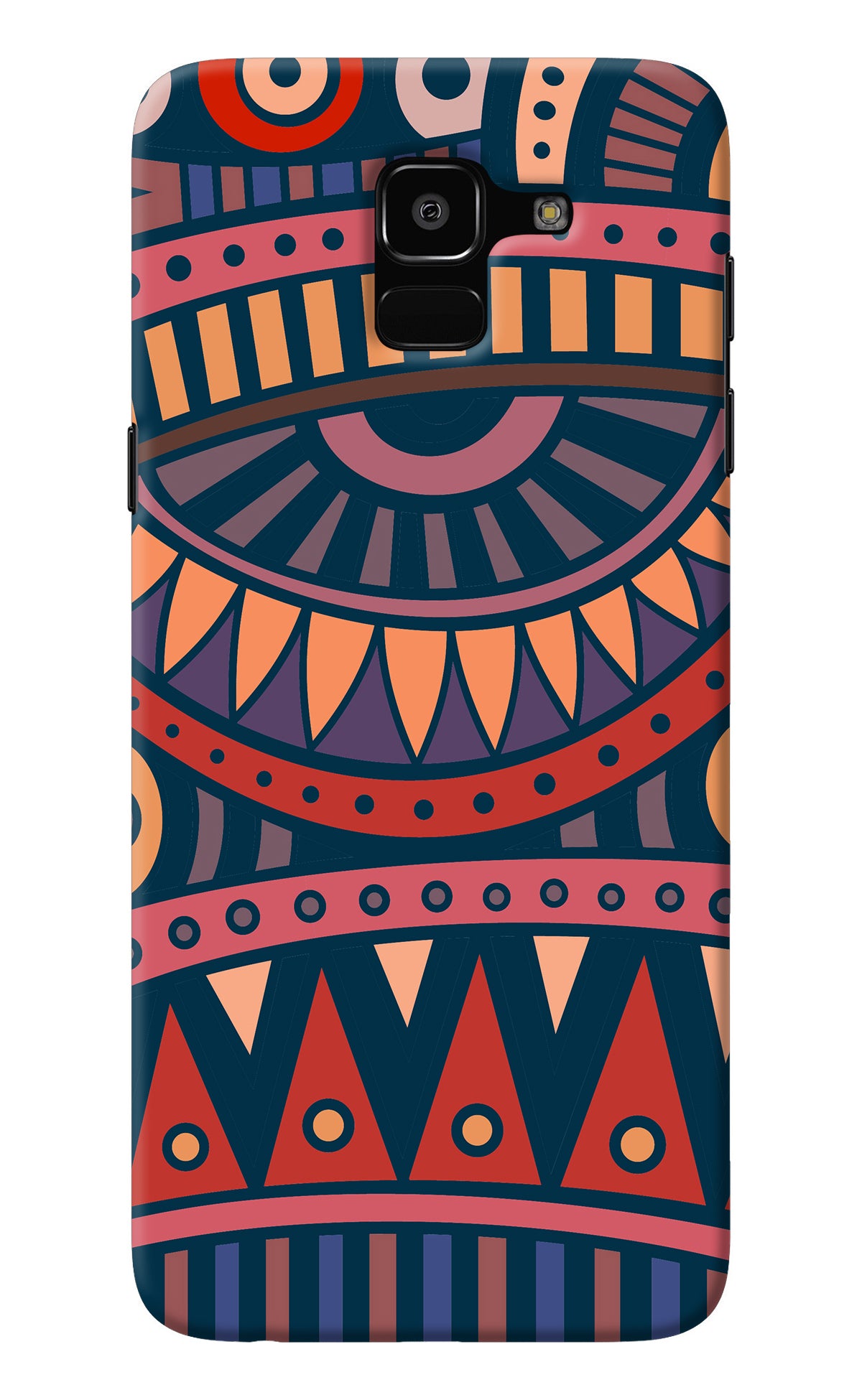 African Culture Design Samsung J6 Back Cover