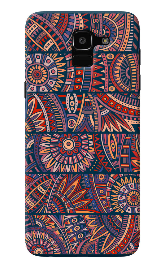 African Culture Design Samsung J6 Back Cover