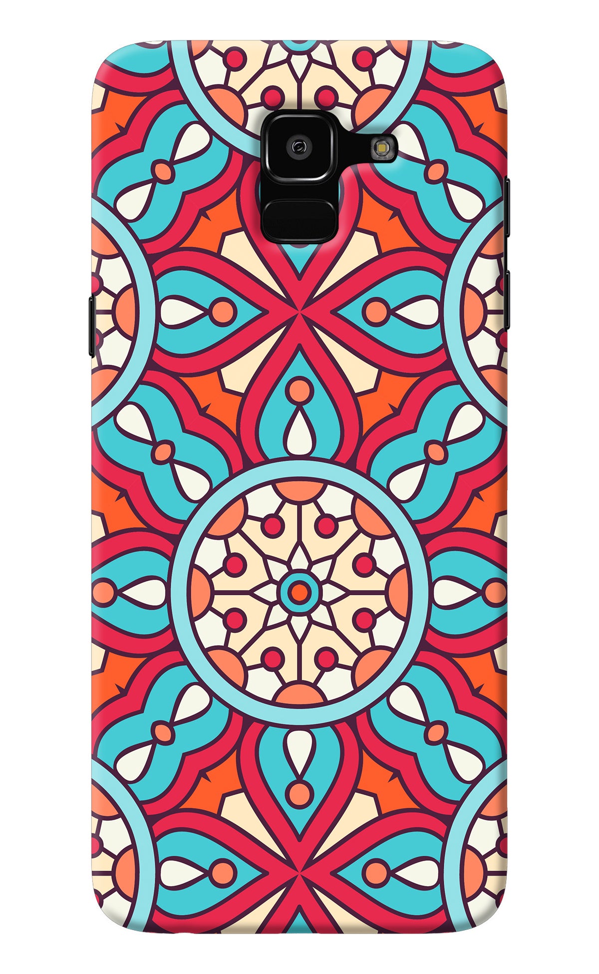 Mandala Geometric Samsung J6 Back Cover