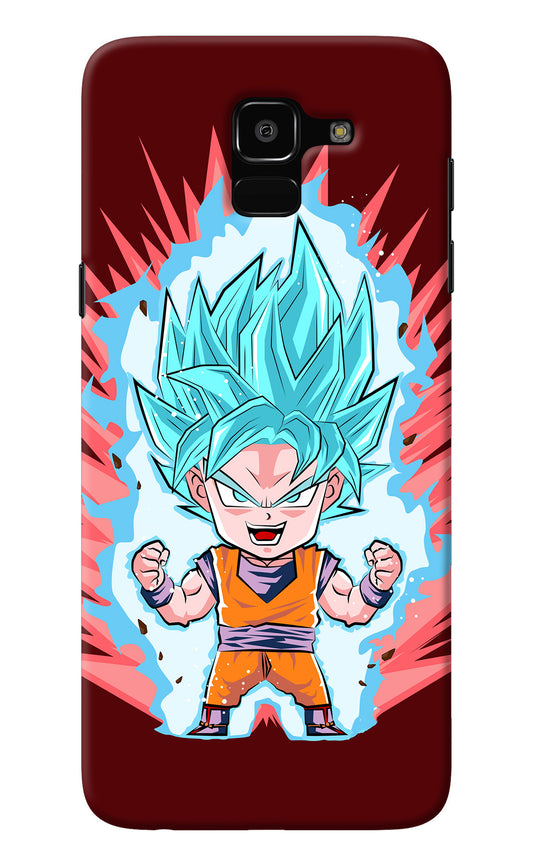 Goku Little Samsung J6 Back Cover