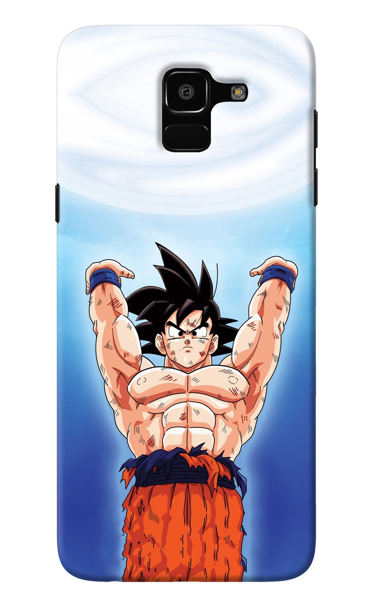 Goku Power Samsung J6 Back Cover