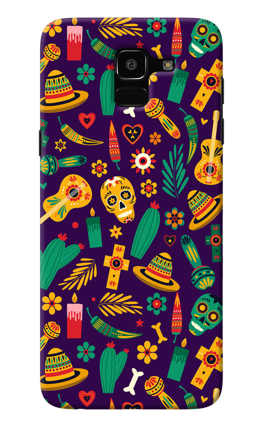 Mexican Artwork Samsung J6 Back Cover