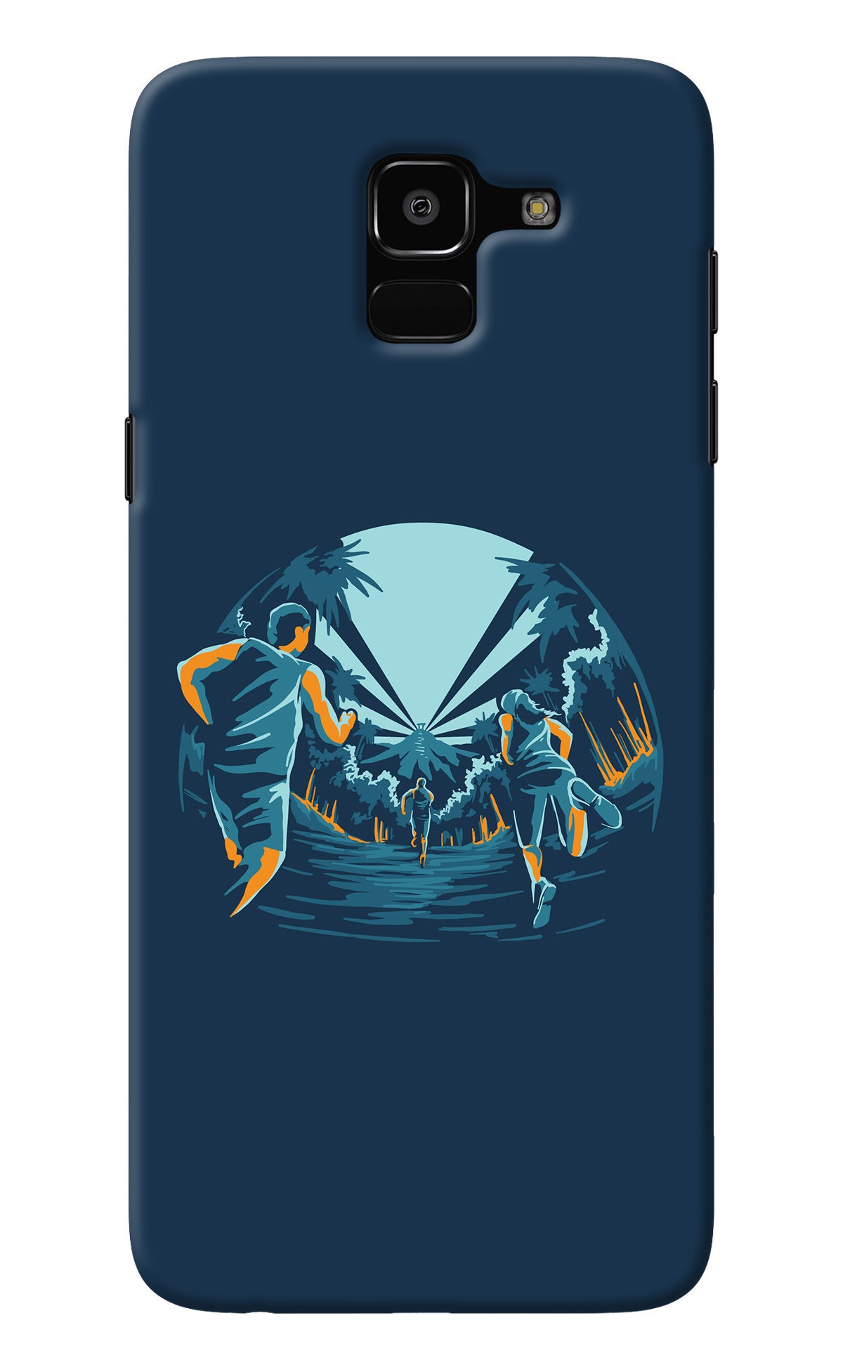 Team Run Samsung J6 Back Cover