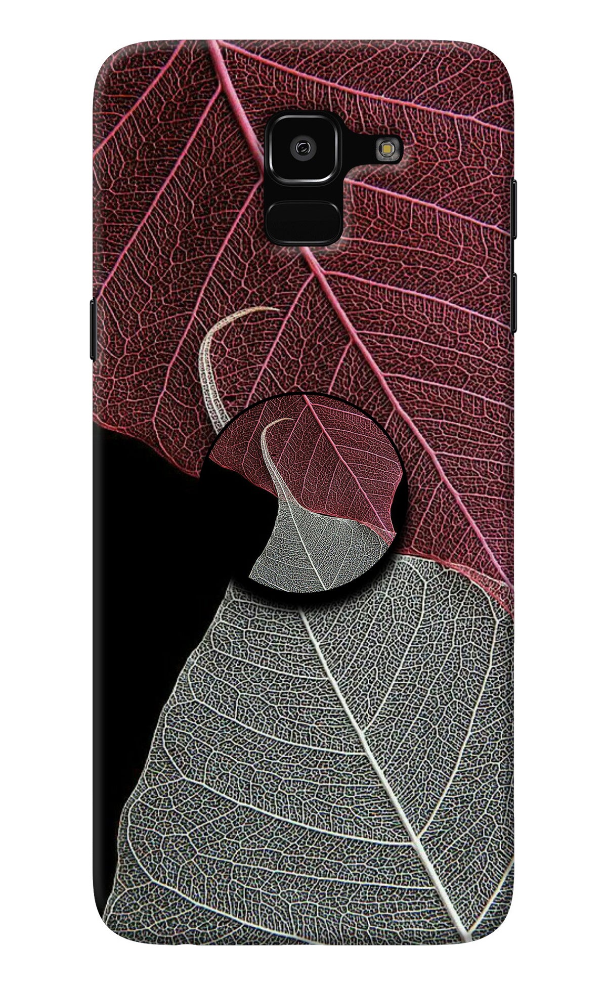 Leaf Pattern Samsung J6 Pop Case