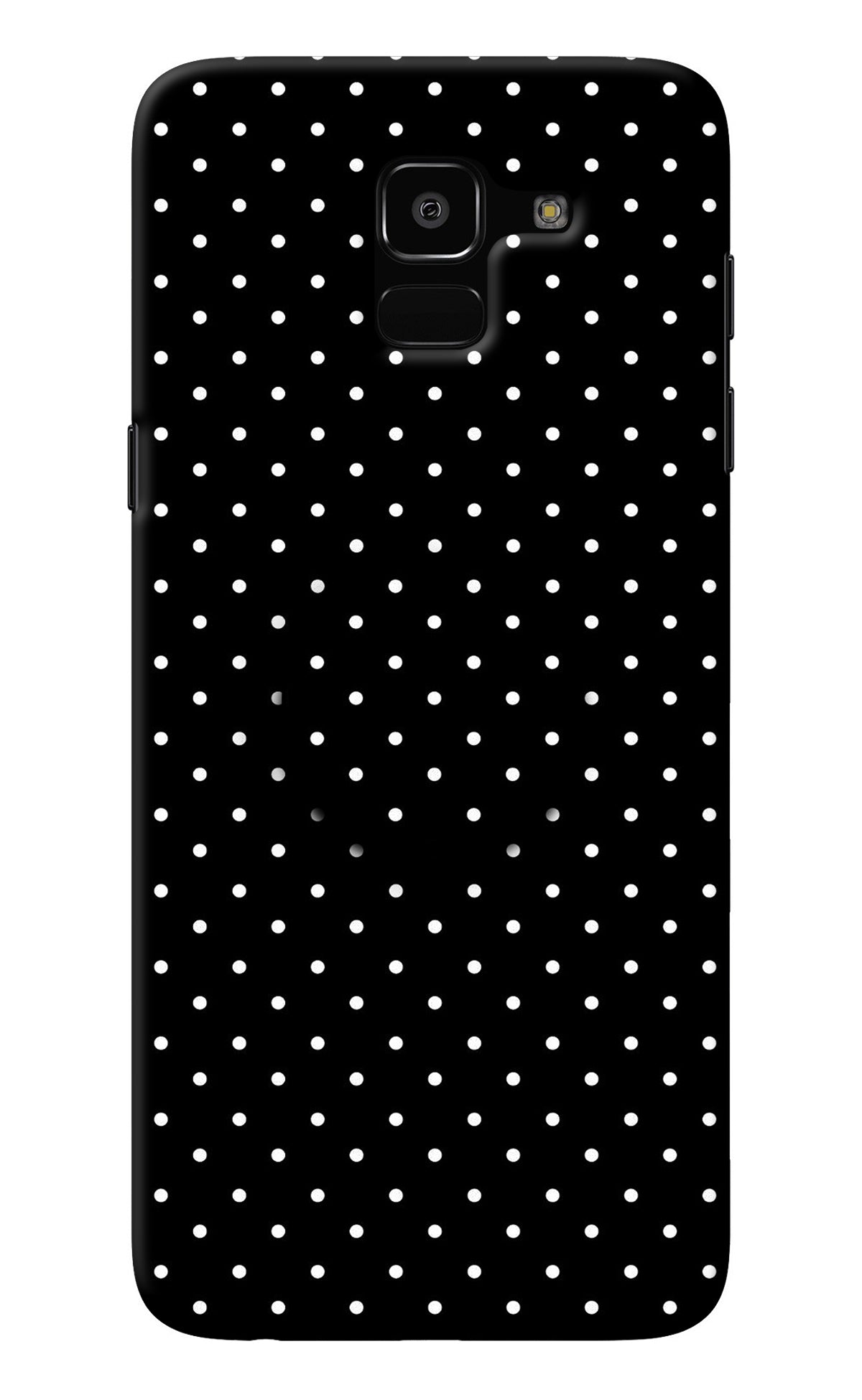 White Dots Samsung J6 Pop Case