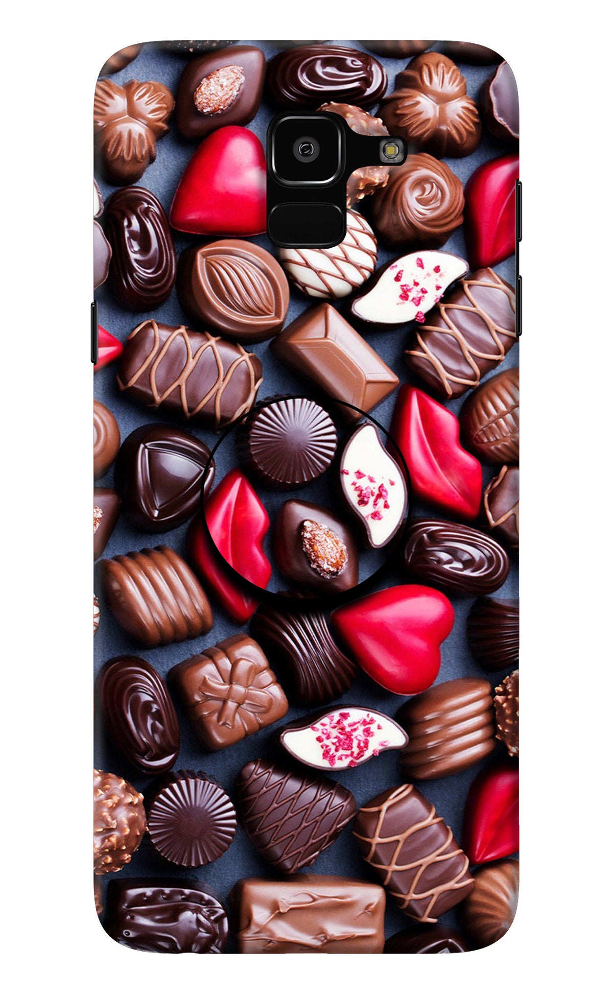 Chocolates Samsung J6 Pop Case