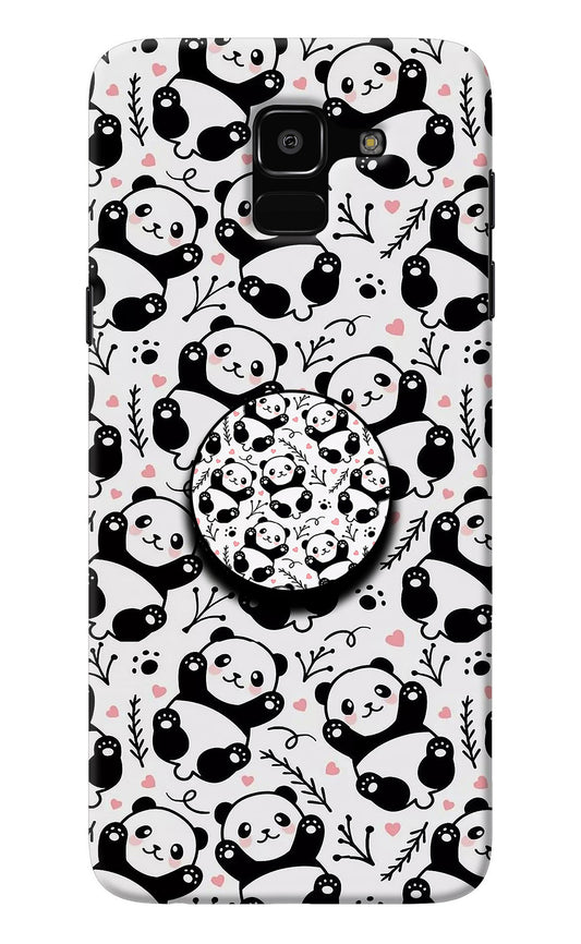 Cute Panda Samsung J6 Pop Case