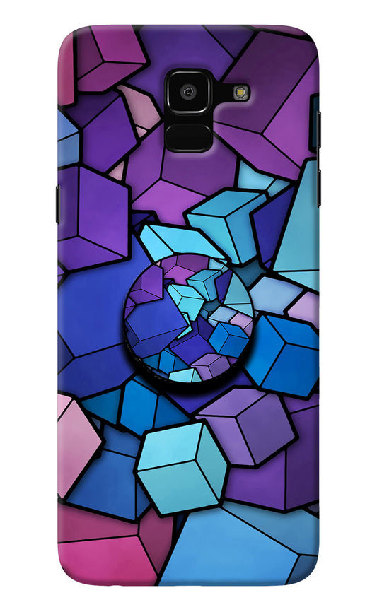 Cubic Abstract Samsung J6 Pop Case