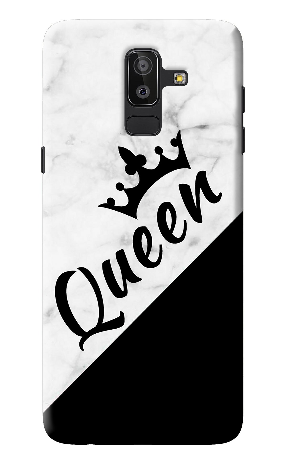 Queen Samsung J8 Back Cover