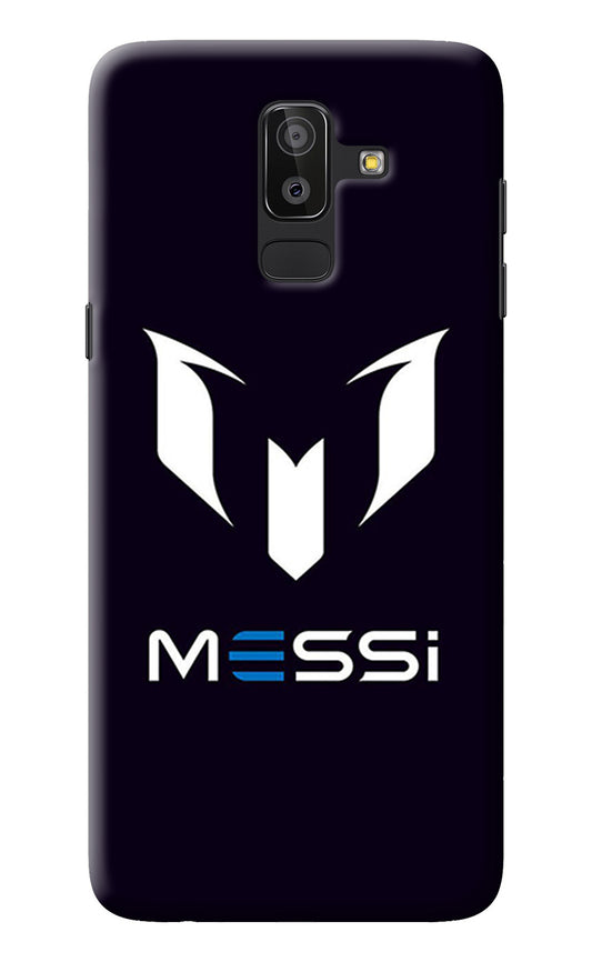 Messi Logo Samsung J8 Back Cover