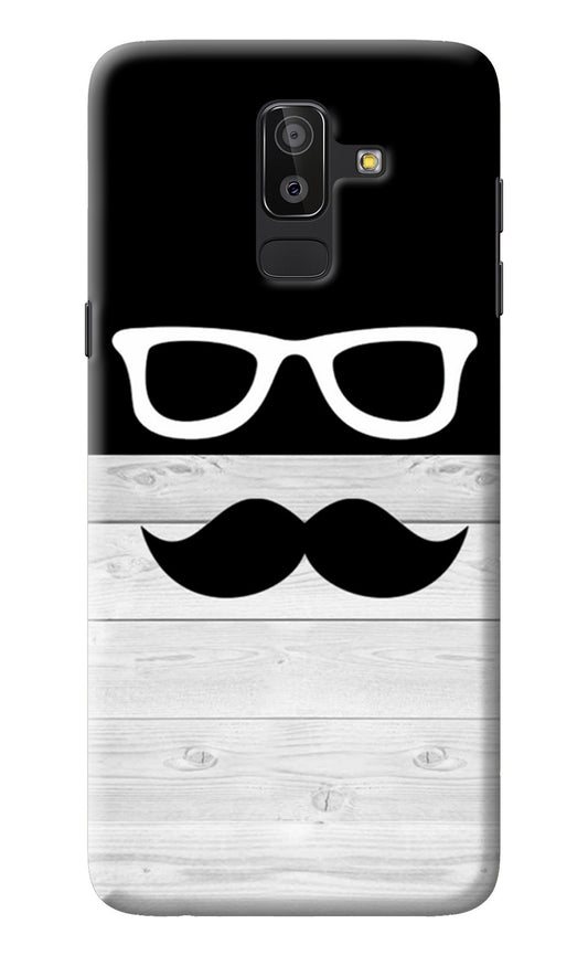 Mustache Samsung J8 Back Cover