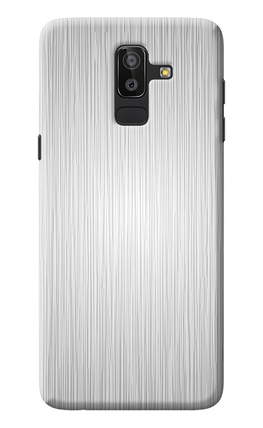 Wooden Grey Texture Samsung J8 Back Cover