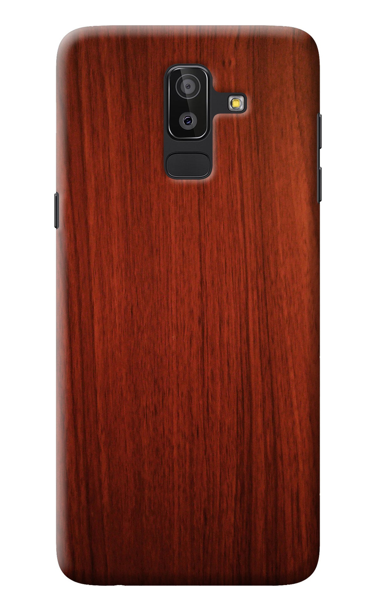 Wooden Plain Pattern Samsung J8 Back Cover