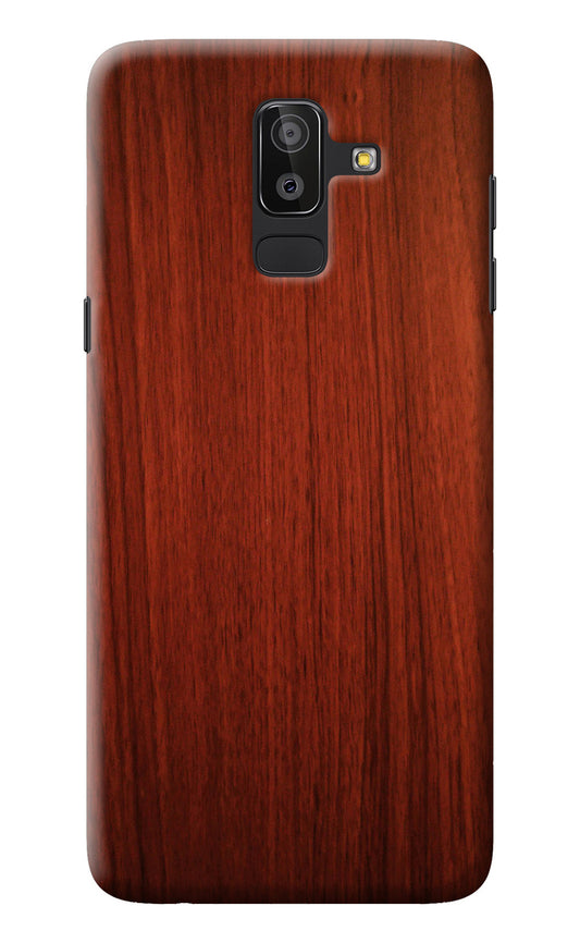 Wooden Plain Pattern Samsung J8 Back Cover