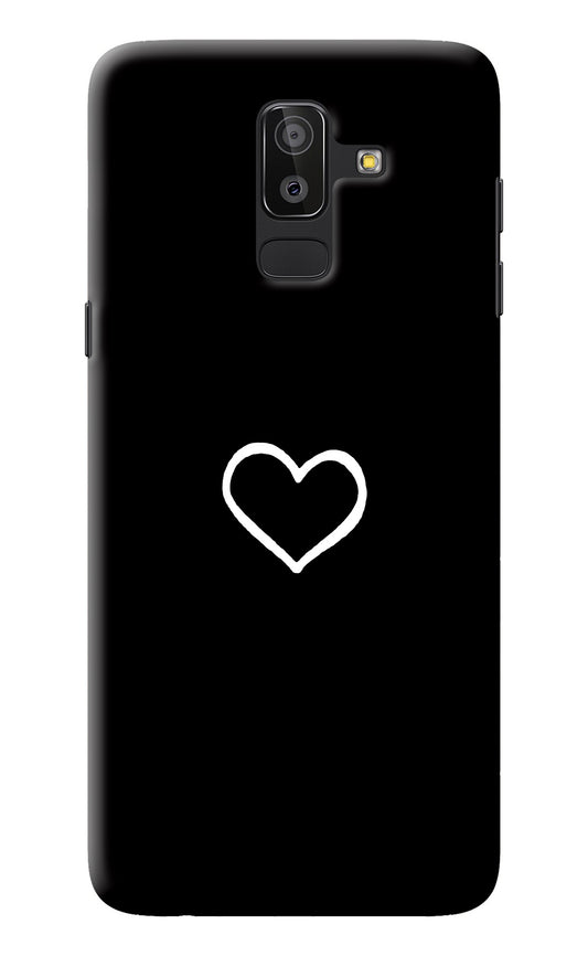 Heart Samsung J8 Back Cover