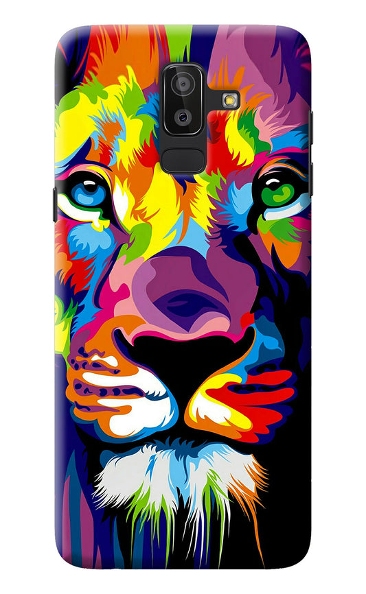 Lion Samsung J8 Back Cover