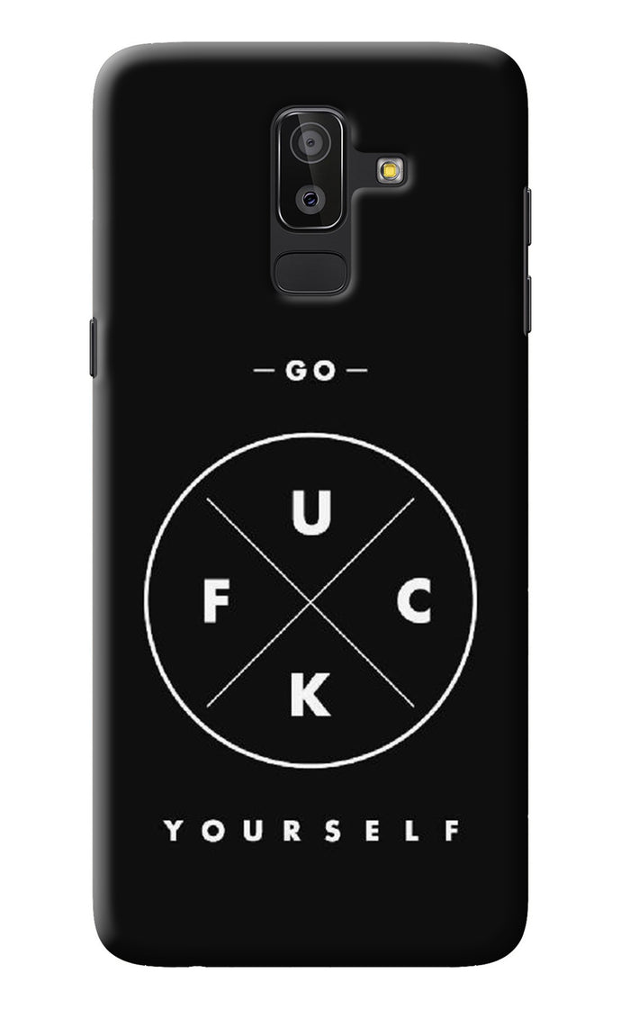 Go Fuck Yourself Samsung J8 Back Cover