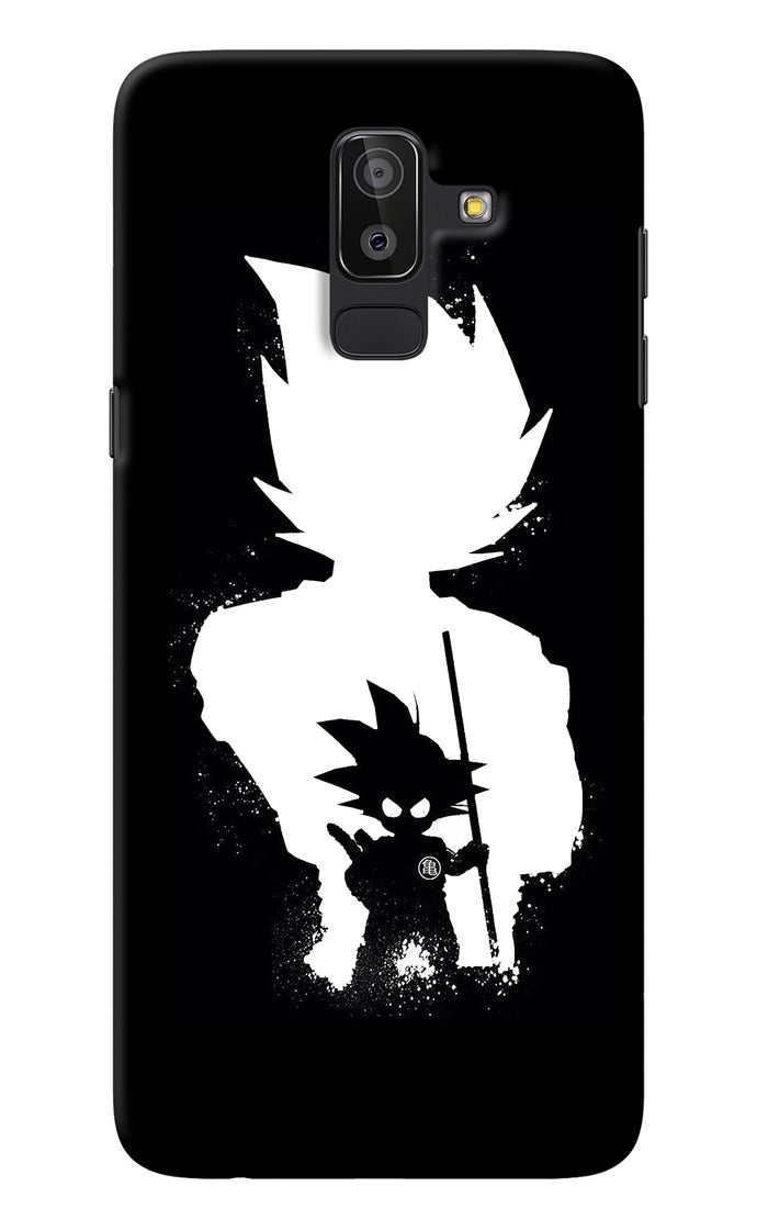 Goku Shadow Samsung J8 Back Cover