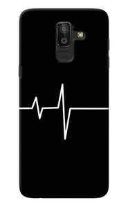 Heart Beats Samsung J8 Back Cover