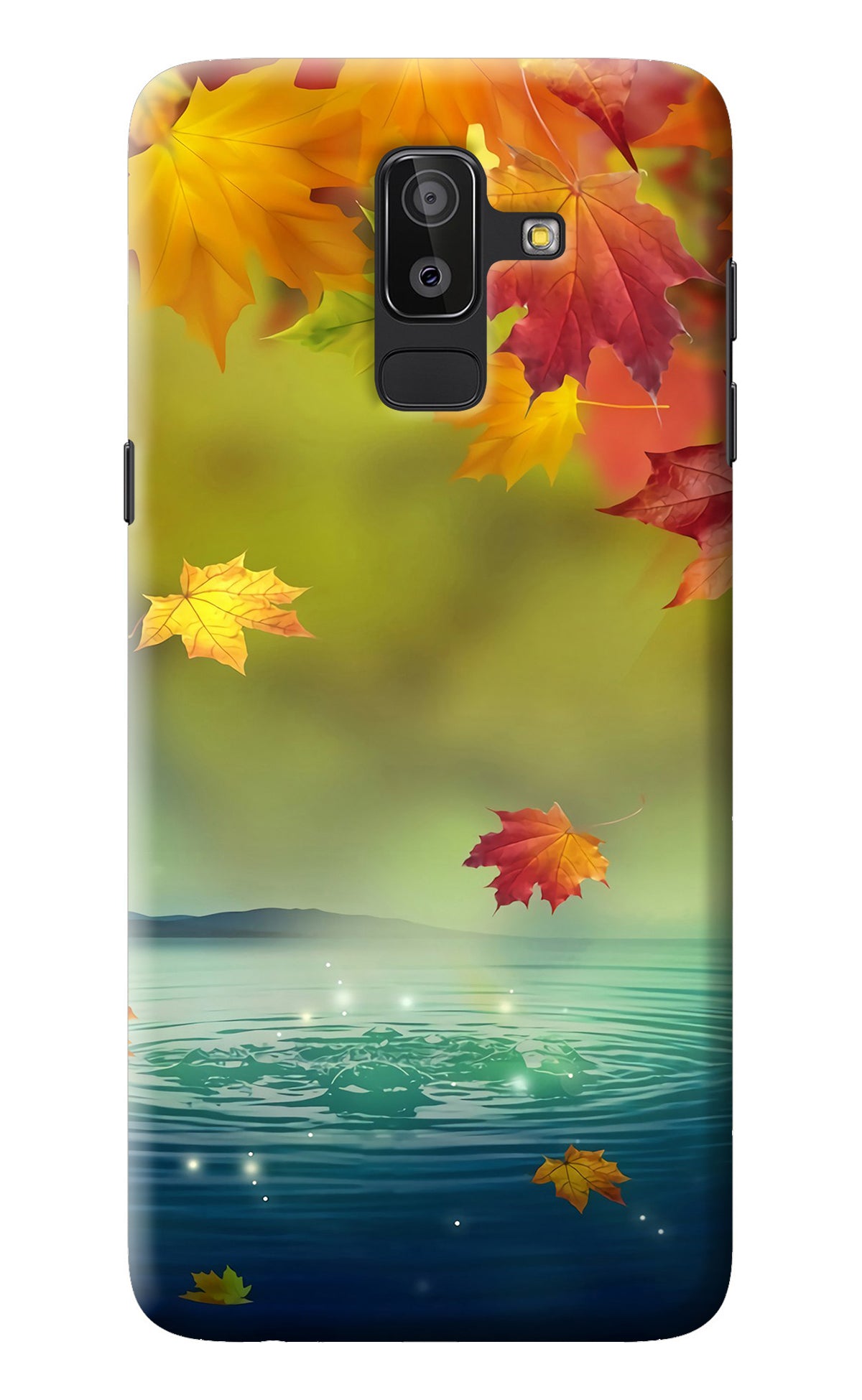 Flowers Samsung J8 Back Cover