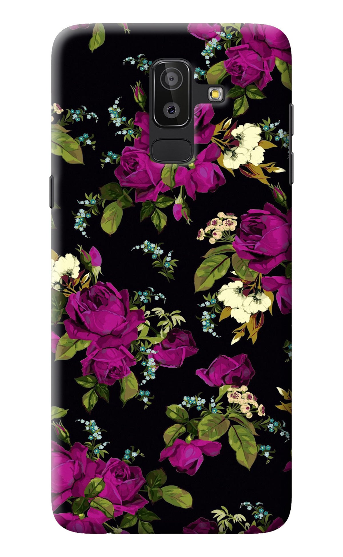 Flowers Samsung J8 Back Cover