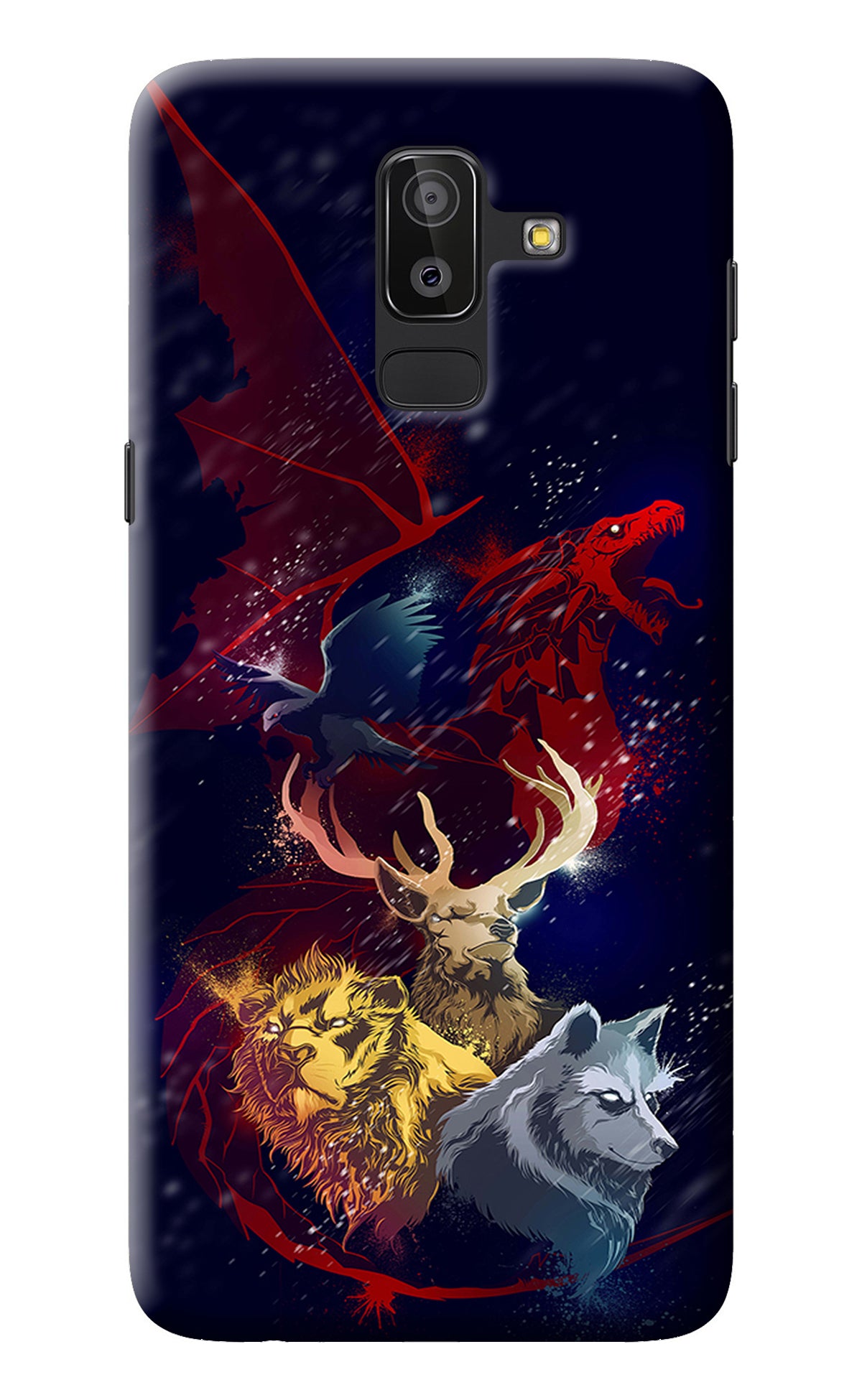 Game Of Thrones Samsung J8 Back Cover