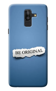 Be Original Samsung J8 Back Cover