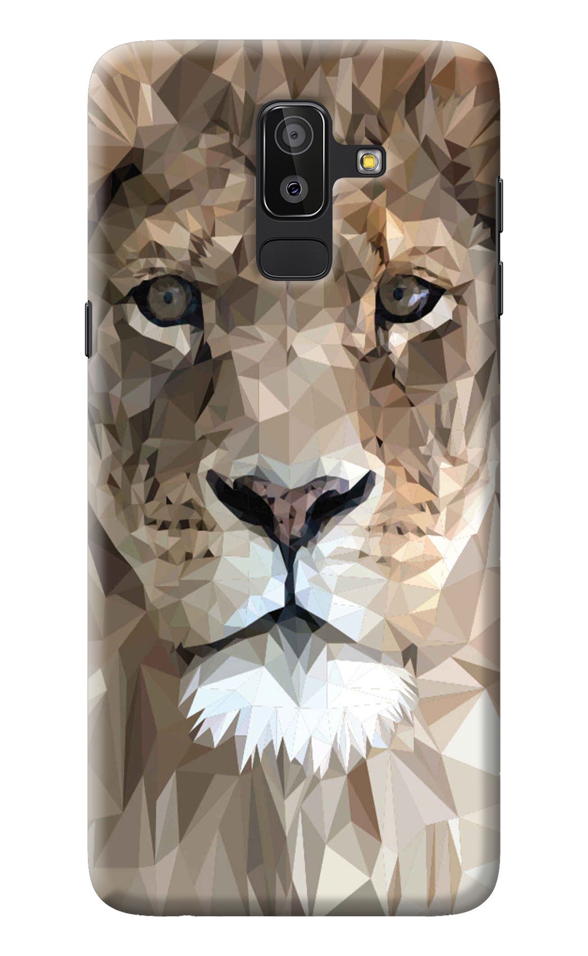 Lion Art Samsung J8 Back Cover