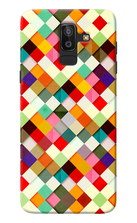 Geometric Abstract Colorful Samsung J8 Back Cover