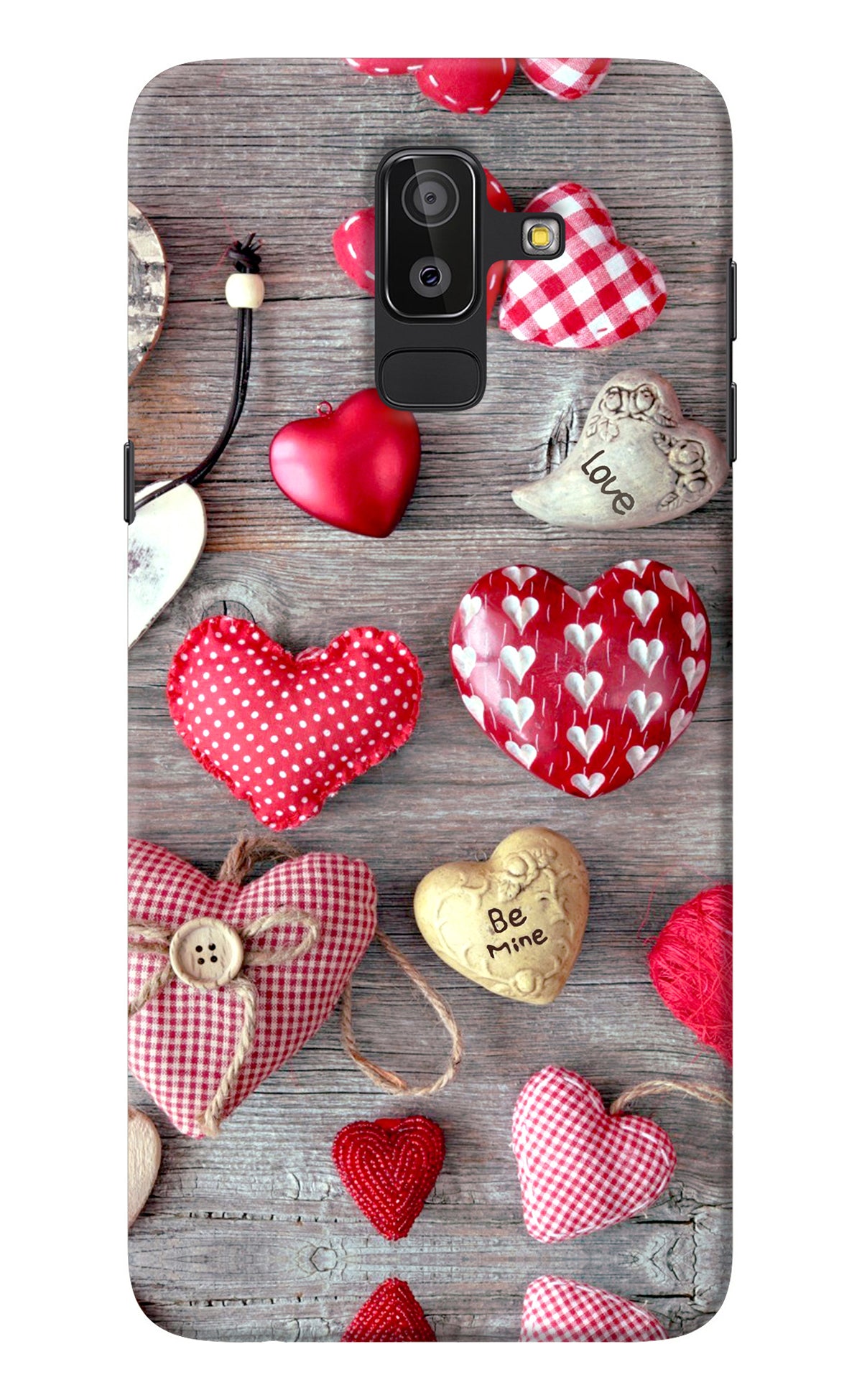 Love Wallpaper Samsung J8 Back Cover