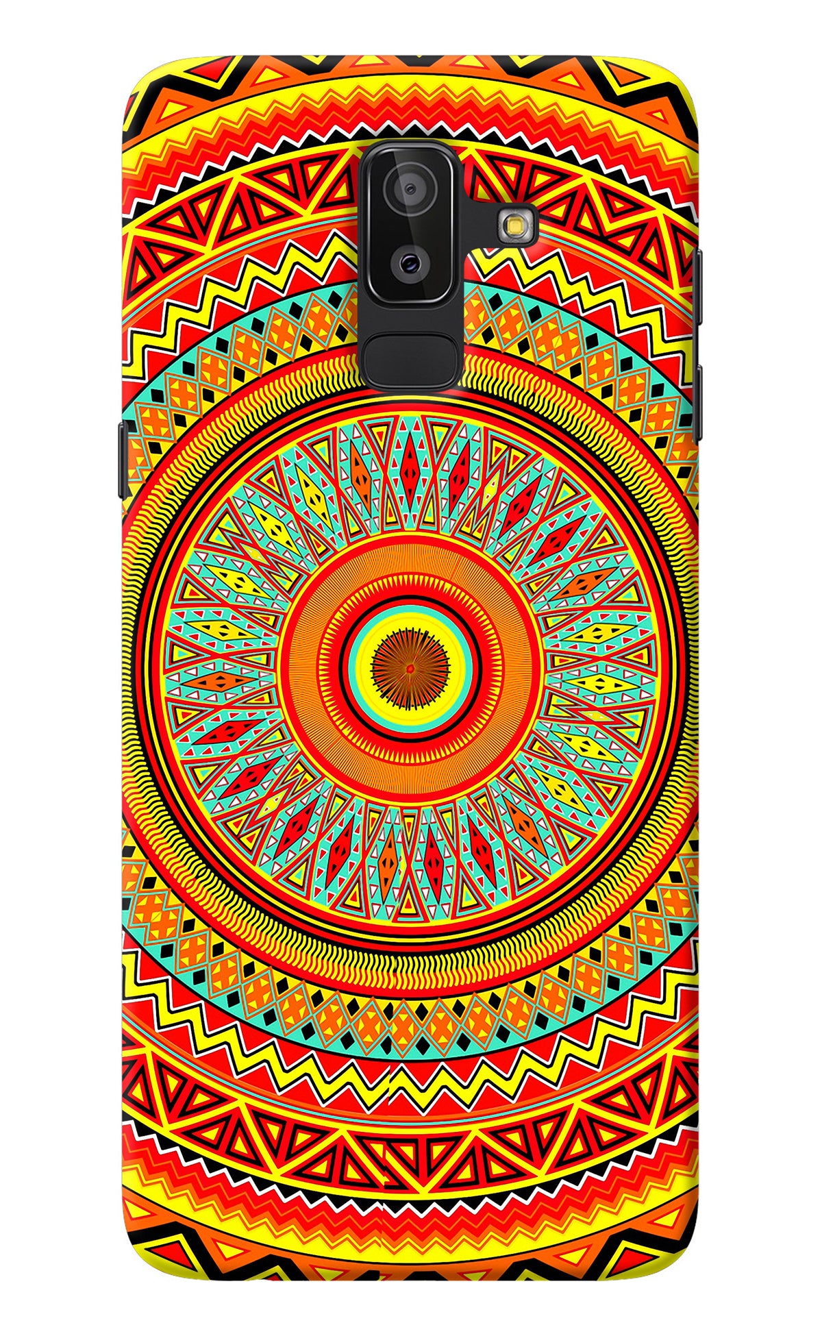 Mandala Pattern Samsung J8 Back Cover