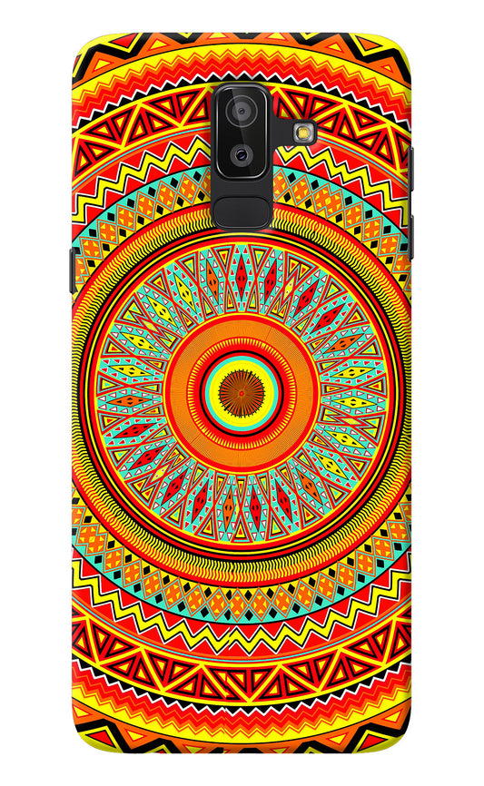Mandala Pattern Samsung J8 Back Cover