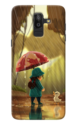 Rainy Day Samsung J8 Back Cover