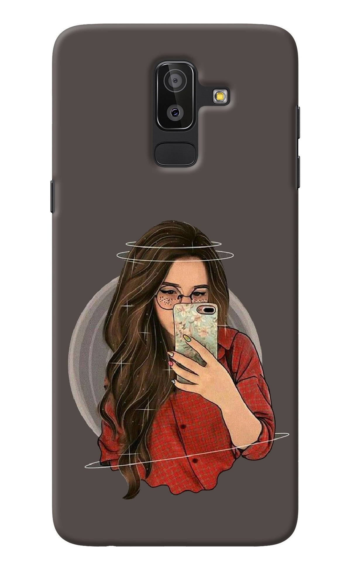 Selfie Queen Samsung J8 Back Cover