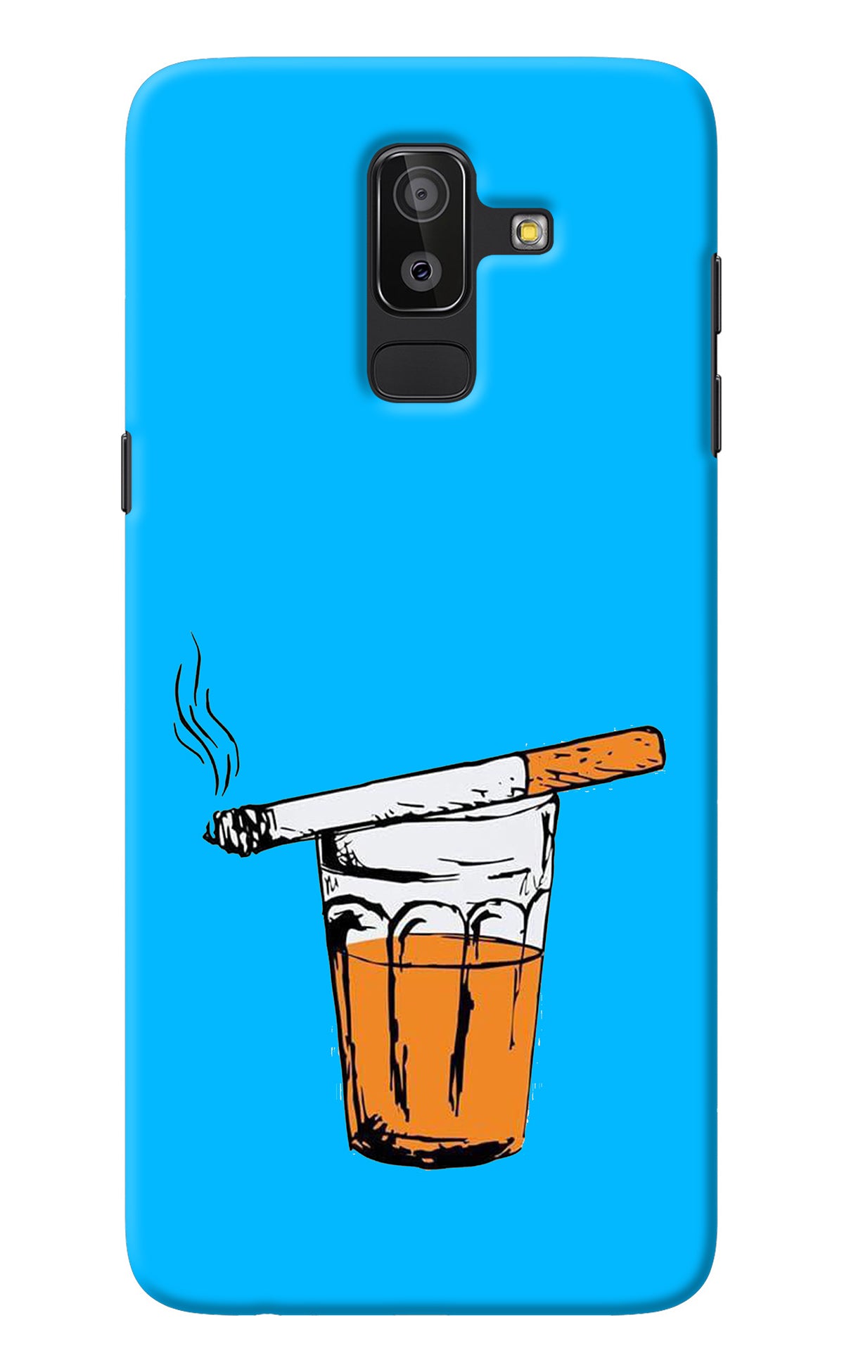 Chai Sutta Samsung J8 Back Cover