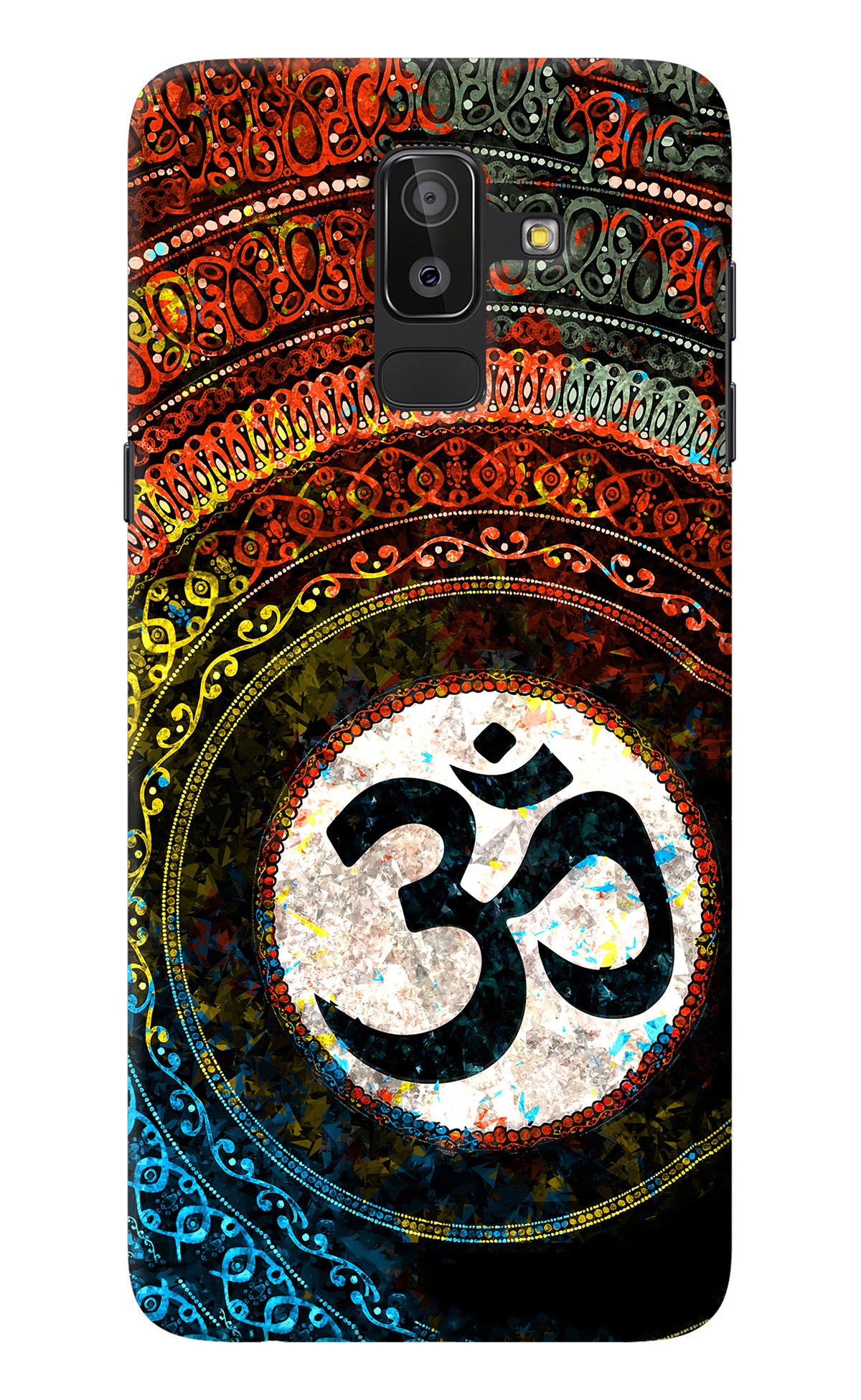 Om Cultural Samsung J8 Back Cover