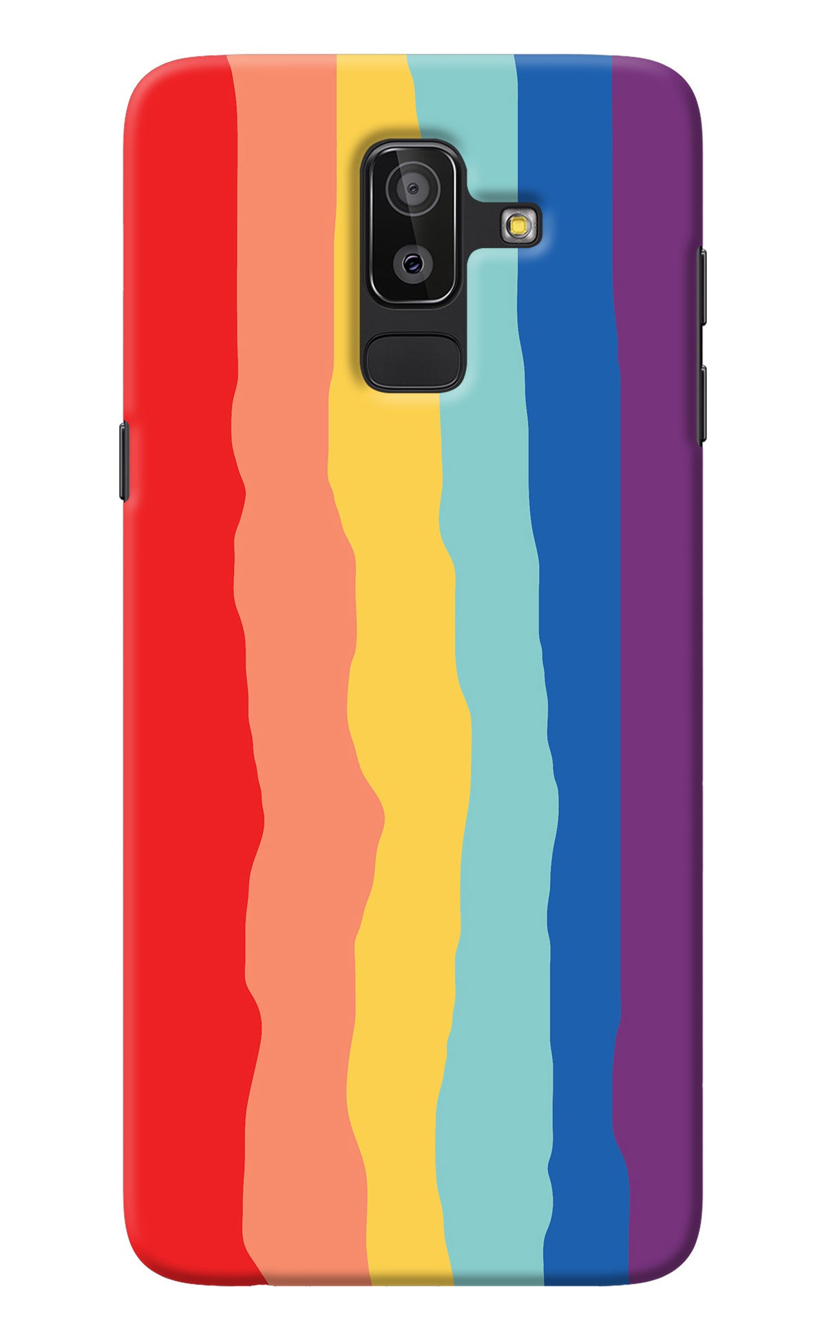 Rainbow Samsung J8 Back Cover