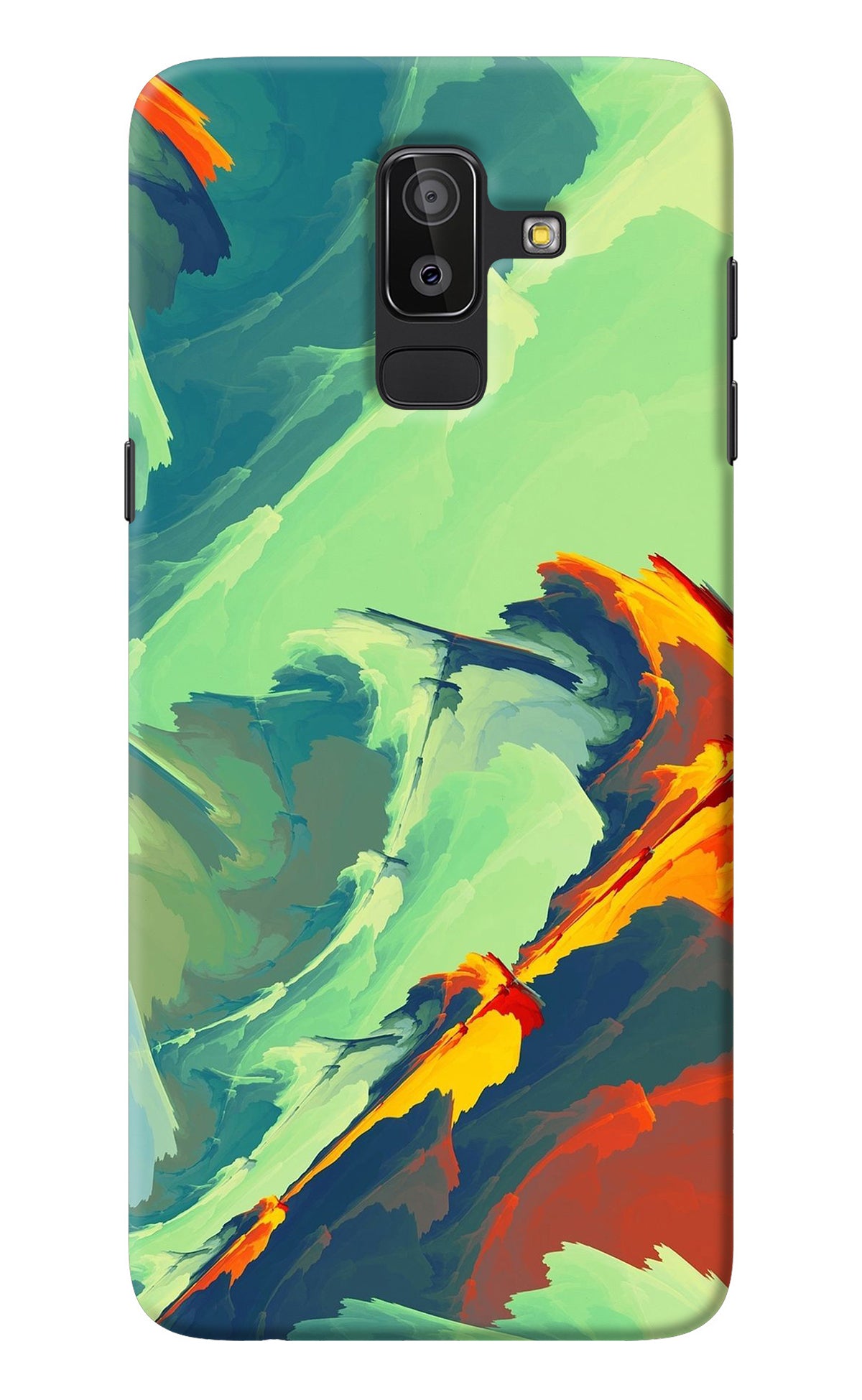 Paint Art Samsung J8 Back Cover