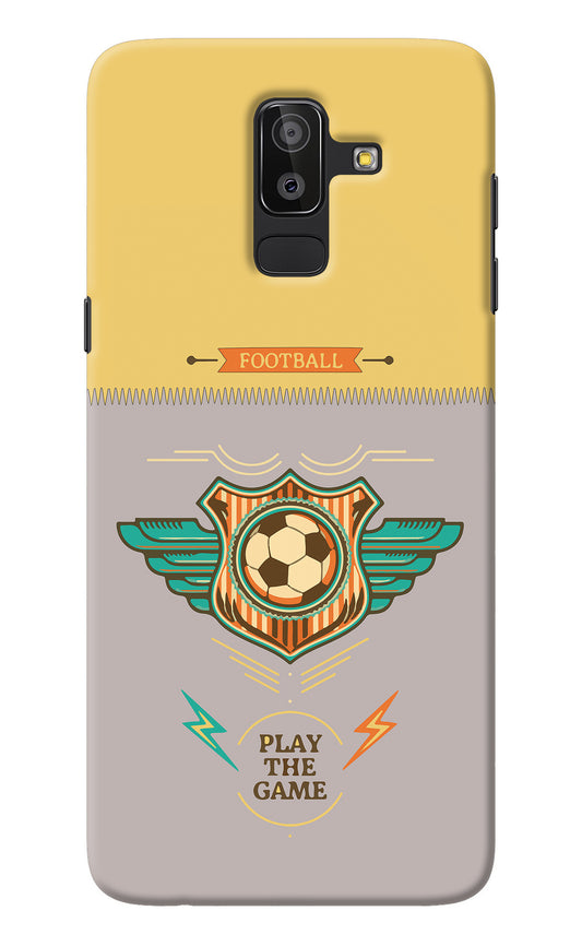 Football Samsung J8 Back Cover